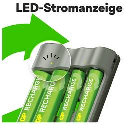 GP Akku Ladegerät USB nabíječka akumulátorů AA, AAA