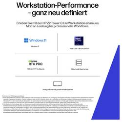 HP pracovní stanice Z2 Tower G1i Intel® Core™ Ultra 9 285K 5.7 GHz 16 GB RAM 1 TB SSD Intel Nvidia 16 GB GDDR7 D06G8ET