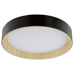 Brilliant G81090/76 Deckenleuchte LED 39cm stropní svítidlo dřevo (světlé), černá