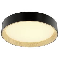 Brilliant G81090/76 Deckenleuchte LED 39cm stropní svítidlo dřevo (světlé), černá