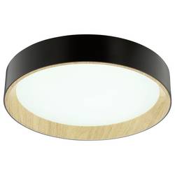 Brilliant G81090/76 Deckenleuchte LED 39cm stropní svítidlo dřevo (světlé), černá