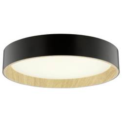 Brilliant G81090/76 Deckenleuchte LED 39cm stropní svítidlo dřevo (světlé), černá