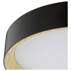 Brilliant G81090/76 Deckenleuchte LED 39cm stropní svítidlo dřevo (světlé), černá