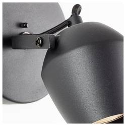 Brilliant Wandspot 12cm G06710/86 nástěnné světlo GU10 černá