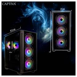 Captiva Gaming PC Highend Gaming 7800X3D 5 GHz 16 GB RAM AMD AMD Radeon Graphics NVIDIA GeForce RTX 5080 GDDR7 88873