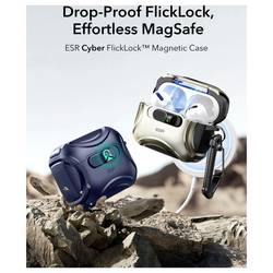 ESR Cyber FlickLock HaloLock Ochranné nabíjecí pouzdro Vhodné pro (sluchátka):sluchátka in-ear tmavě modrá