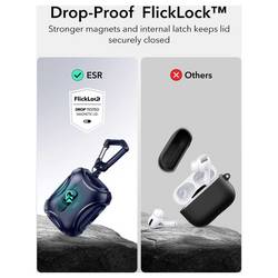 ESR Cyber FlickLock HaloLock Ochranné nabíjecí pouzdro Vhodné pro (sluchátka):sluchátka in-ear tmavě modrá