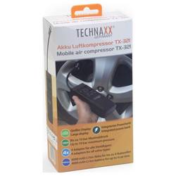 Technaxx TX-321, 5243, Akumulátorový kompresor, 10 bar, digitální displej, s funkcí powerbanky