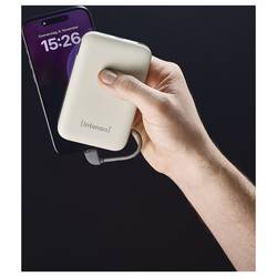 Intenso S10000 powerbanka Li-Pol, 10000 mAh, Power Delivery 3.0, béžová