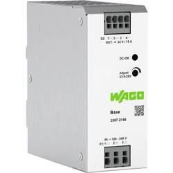 WAGO 2587-2146 síťový zdroj na DIN lištu 24 V/DC 10 A 240 W Počet výstupů:1 x Obsah 1 ks