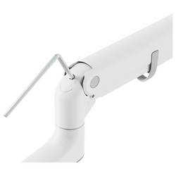 Digitus DIGITUS - Single Monitorhalterung, 57, 27 kg držák na stůl pro monitor 1 Displej: (s) 144,8 cm (57) bílá otočný, naklápěcí, otočný, nakláněcí