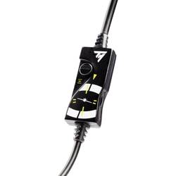 Thrustmaster ThrustMaster T.Flight - U.S. Air Force Edition Headset uzavřená (Over Ear) kabelová stereo šedá, metalická regulace hlasitosti, Vypnutí zvuku