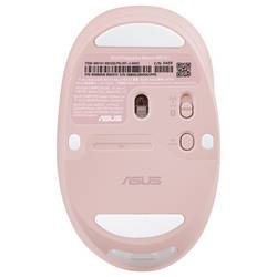 Asus ASUS MD101 Maus, pink optická myš, přenos bezdrátový, 3 tlačítko, 2400 dpi, růžová