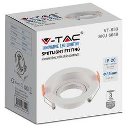 V-TAC VT-934 6658 vestavný rám IP20 bílá