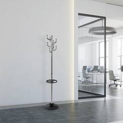 Maul stojan na šaty 9402596 MAULpolaris chrome (š x v x h) 365 x 1770 x 365 mm chrom, světle stříbrná 1 ks