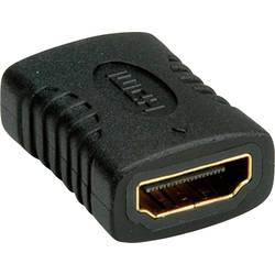 Value 12.99.3151 HDMI adaptér [1x HDMI zásuvka - 1x HDMI zásuvka] černá 0 mm