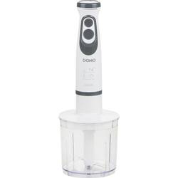 DOMO DO1089M tyčový mixér 600 W s odměrkou, mixér na polévky, sada metel na šlehání, s mixovacím náčiním bílá