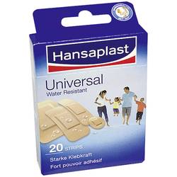 Hansaplast 766021009266 Hansaplast Universal 20 náplastí ve čtyřech velikostech