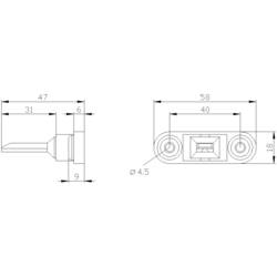 Siemens 3SE50000AV03 3SE5000-0AV03 akční člen samostatný pohon 1 ks