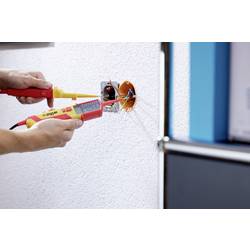 Wiha 45217 zkoušečka napětí a průchodu, CAT III 1000 V, CAT IV 600 V, LED, akustika