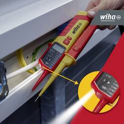 Wiha 45217 zkoušečka napětí a průchodu, CAT III 1000 V, CAT IV 600 V, LED, akustika