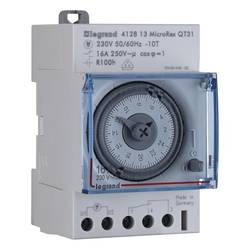 Legrand Legrand 412813 časovač na DIN lištu, 412813, analogový, 1 x přepínač