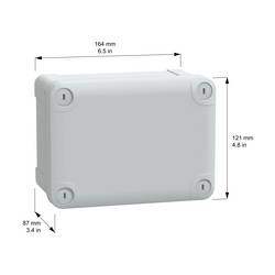 Schneider Electric PanelSeT TBS NSYTBS16128 skřínka na stěnu 121 x 164 x 87 ABS šedobílá (RAL 7035) 2 ks
