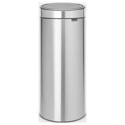 brabantia Touch Bin New 11 54 62 odpadkový koš, 30 l, ocel, (d x š x v) 320 x 295 x 720 mm, stříbrná, 1 ks