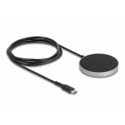 Delock bezdrátová indukční nabíječka 15 W 66467 66467 Výstup 1x USB-C® černá