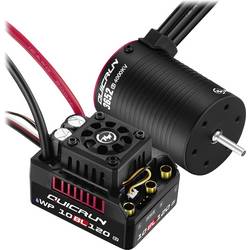 Hobbywing Combo WP10BL120G2 mit 3652SL-4000KV-G2 38030208 střídavý (brushless) motor a regulátor otáček, sada pro RC modely 1:10
