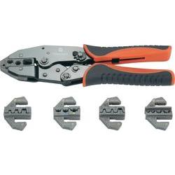 TOOLCRAFT PZ-506 430461 sada krimpovacích kleští 6dílná izolované kabelové koncovky , neizolované, uzavřené kabelové koncovky , otevřené, neizolované kabelové