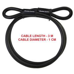 Master Lock 49EURD lankový zámek černá