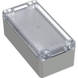 TRU COMPONENTS 6U07160806139 TC-13865140 Průmyslová skříň 160 x 80 x 60 polykarbonát světle šedá, transparentní 1 ks