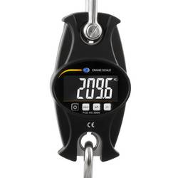 PCE Instruments závěsná váha PCE-HS 300N Max. váživost 300 kg Rozlišení 100 g na baterii černá