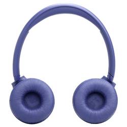 JBL Tune 530 sluchátka otevřená (On Ear) Bez kabelu, Bluetooth® modrá Redukce šumu mikrofonu složitelná telefon