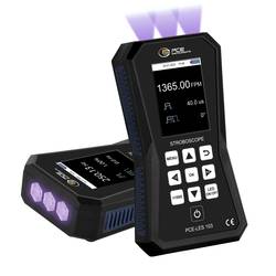 PCE Instruments PCE-LES 103UV-365 LED stroboskop Počet LED:3 ks černé světlo