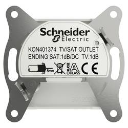 Schneider Electric Koncová účastnická zásuvka TV/SAT Asfora Signální bílá (RAL 9003) EPH3470121D 1 ks