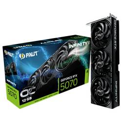 Palit grafická karta Nvidia GeForce RTX 5070 GeForce RTX 5070 Infinity 3 OC 12 GB GDDR7 RAM HDMI® 2.1, DisplayPort 2.1
