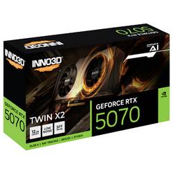 Inno 3D grafická karta Nvidia GeForce RTX 5070 GeForce RTX™ 5070 X3 OC 12 GB GDDR7 RAM PCIe x16 HDMI® 2.1, DisplayPort 2.1