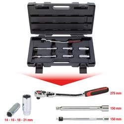 KS Tools 918.0607 3/8 servisní sada svíček CHROMEplus, 7 ks