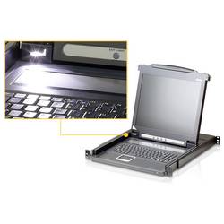 ATEN CL1000M F KVM konsole VGA klávesnice 1280 x 1024 Pixel