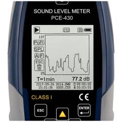 PCE Instruments hlukoměr datový záznamník 22 - 136 dB mini USB