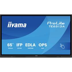 Iiyama ProLite displej Digital Signage Energetická třída (EEK2021): G (A - G) 163.9 cm 64.5 palec 3840 x 2160 Pixel 18/7
