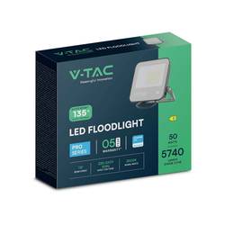 V-TAC VT-4455 23216 LED reflektor Energetická třída (EEK2021): D (A - G) 50 W Barvy světla (LED svítidlo): neutrální bílá