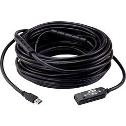 ATEN KVM kabel [1x USB - 1x USB-C® zásuvka] 20 m černá