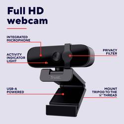 Trust TANOR FULL HD WEBCAM Full HD webkamera