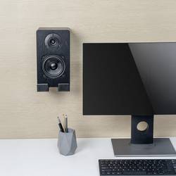 LogiLink BP0209 Soundbar držák na zeď Vzdálenost od stěny (max.): 15.4 cm černá 1 ks