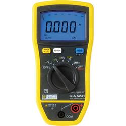 Chauvin Arnoux C.A 5231 digitální multimetr, CAT III 1000 V, CAT IV 600 V, Displej (counts): 6000