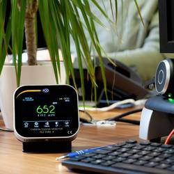 PCE Instruments PCE-CMM 8 měřič oxidu uhličitého (CO2), 0 - 9999 ppm, s USB rozhraním, bez certifikátu
