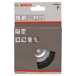 Bosch Accessories Kotoučový kartáč - 100 mm, 0,3 mm, 10 mm Bosch Power Tools Ø dříku 6 mm 1609200273 1 ks